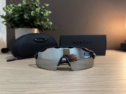 Black silver oakley radar - black, ev